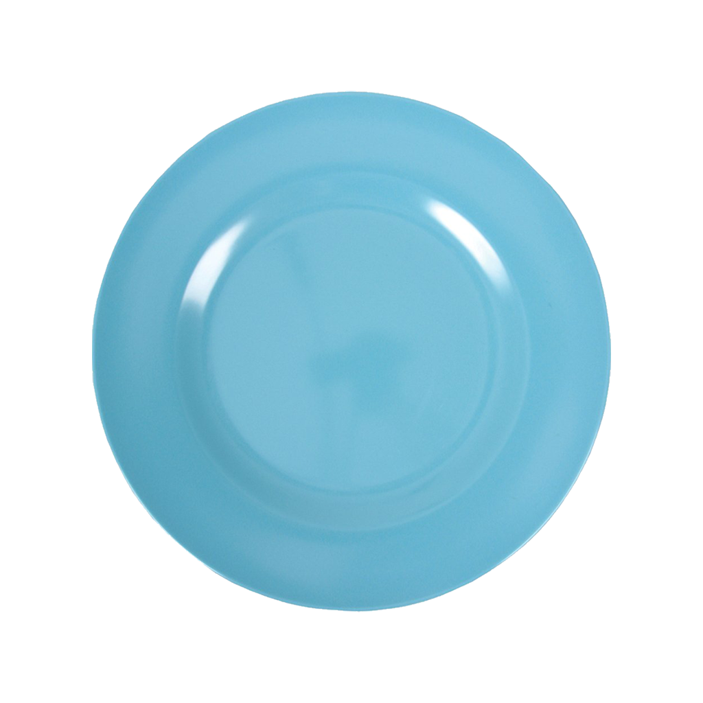 MESPL T Turquoise melamine side plate kids plate rice dk